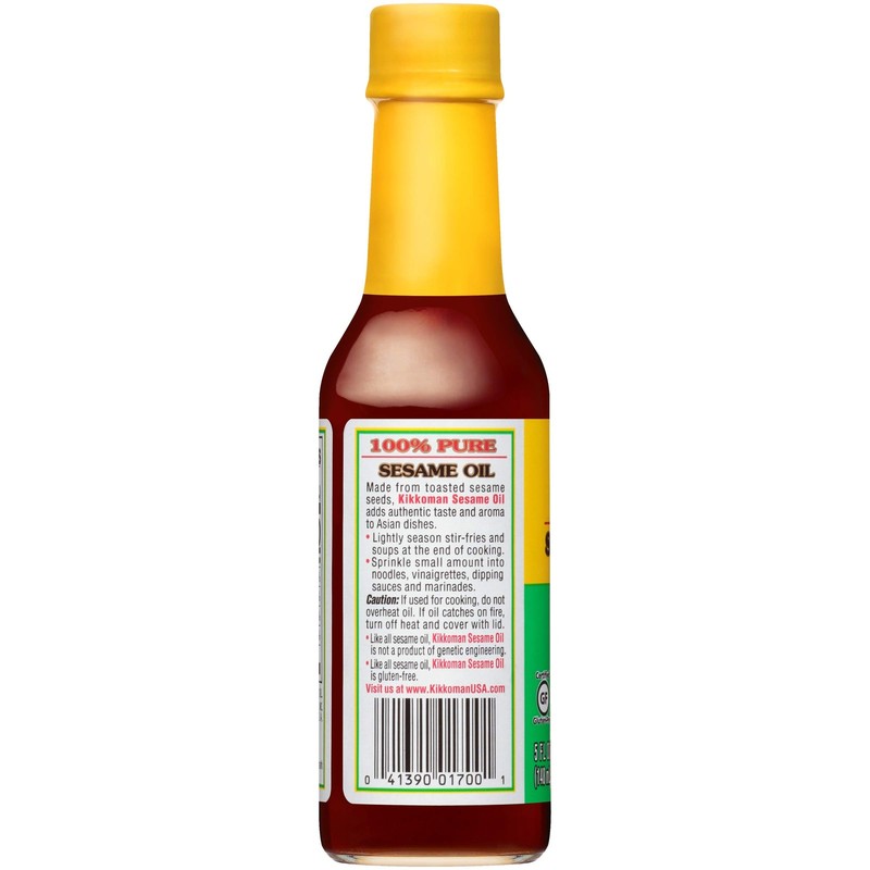 Kikkoman 100 Pure Sesame Oil 5 Fl Oz Delicious For Dressings Marinades Dips gallery