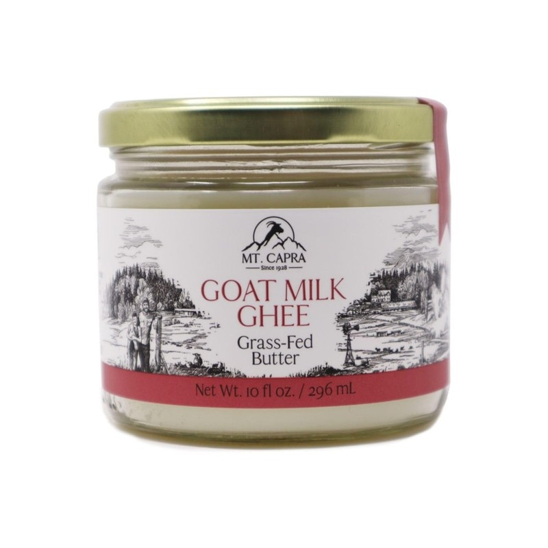 Mt. Capra Goat Milk Ghee | Grass-Fed Clarified Butter High in MCT Oil Perfect…