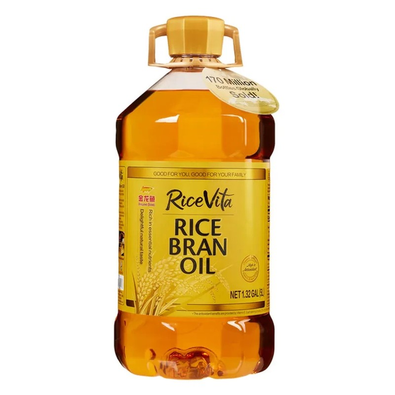 RiceVita Rice Bran Oil – 5L Premium Cooking OIL for Everyday Use