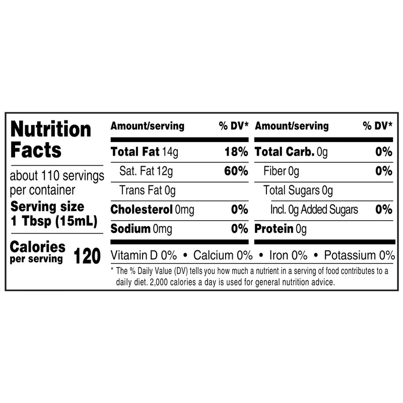 Organic Naturally Refined Coconut Oil, 56 Fl Oz gallery