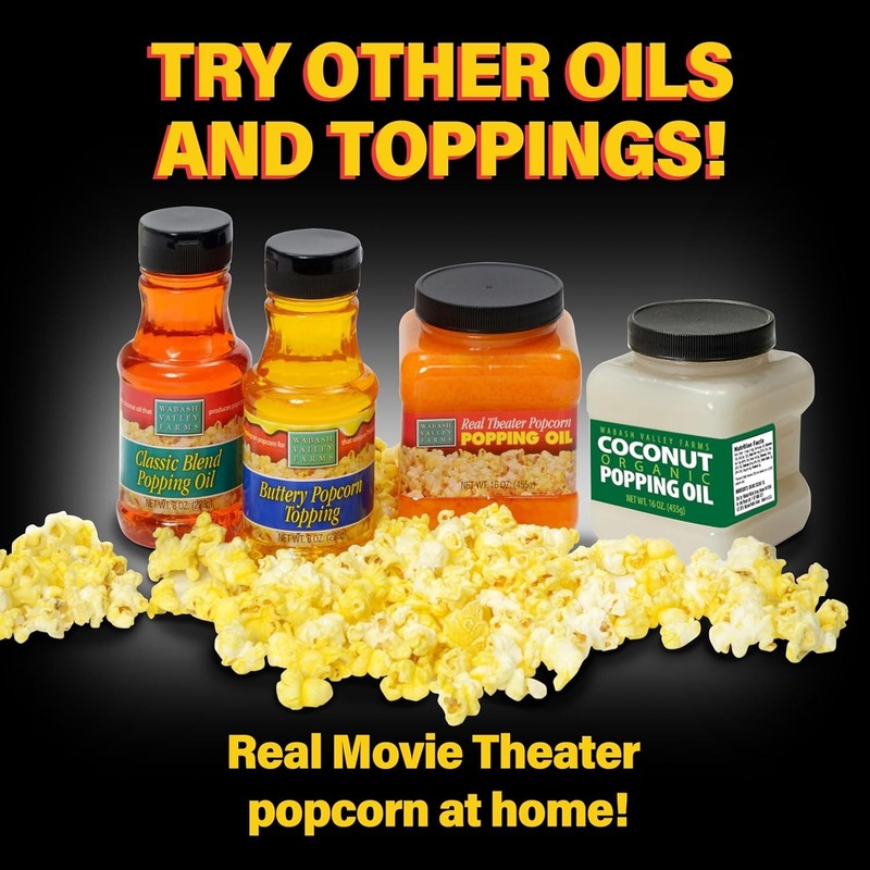 30 oz Real Theater Coconut Oil - Authentic Butter Flavor for Perfect Popcorn gallery
