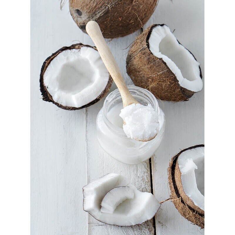 Organic Cold Pressed Virgin Coconut Oil Non-GMO Unrefined Cooking Skin Hair New gallery