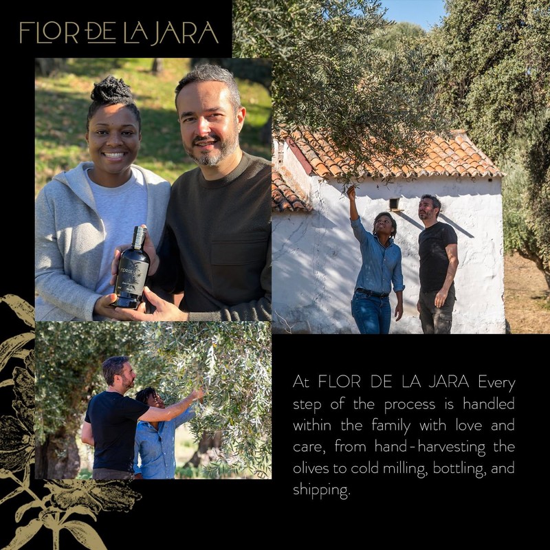 FLOR DE LA JARA Premium Extra Virgin Olive Oil from Spain, First Cold Pressed... gallery