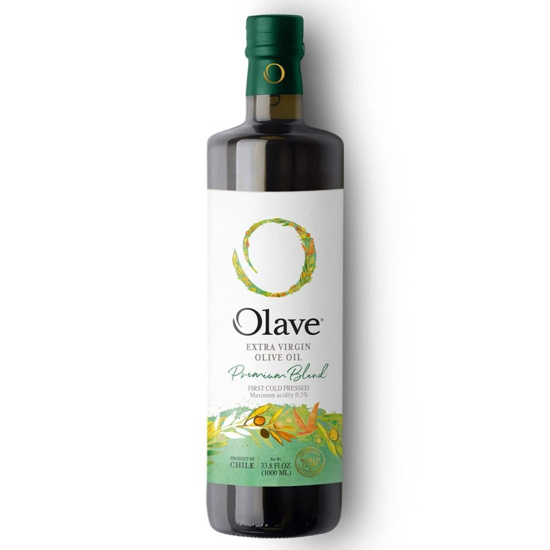 Extra Virgin Chilean Olive Oil by |Premium Blend – First Cold Press, 33.8 Fl …