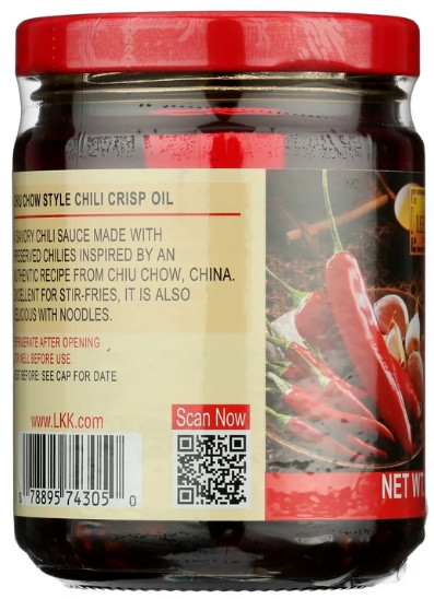 Lee Kum Kee Chiu Chow Style Chili Crisp Oil 7.2 fl oz gallery