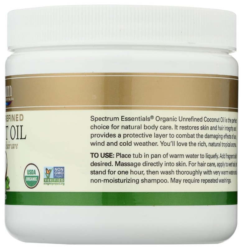 Essentials Organic Virgin Coconut Oil, Unrefined - 15 oz Pure Moisture Remedy gallery