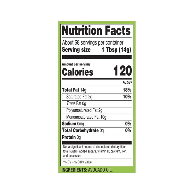 Member's Mark Avocado Oil Glass Bottle, 34 Fluid Ounce gallery