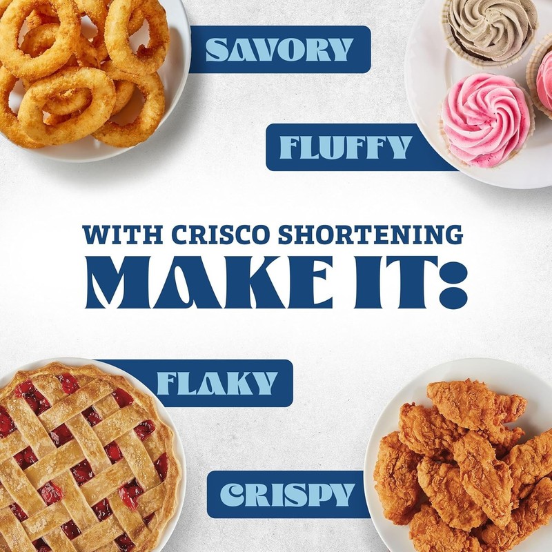 Crisco All-Vegetable Shortening, 16 oz gallery