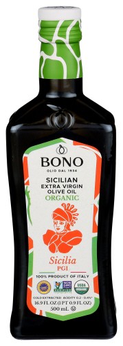 Bono Organic Olive Oil Extra Virgin 16.9 oz (Pack of 6)