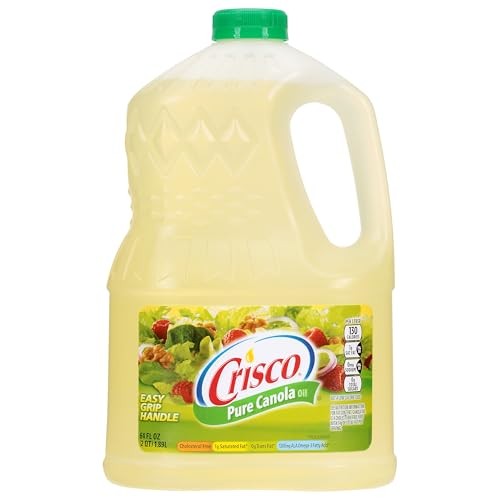 Crisco Pure Canola Oil, 64 Fluid Ounce 64 Ounce,