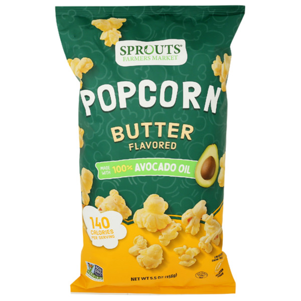 Sprouts Butter Avocado Oil Popcorn 5.5 oz - 3 Packs gallery