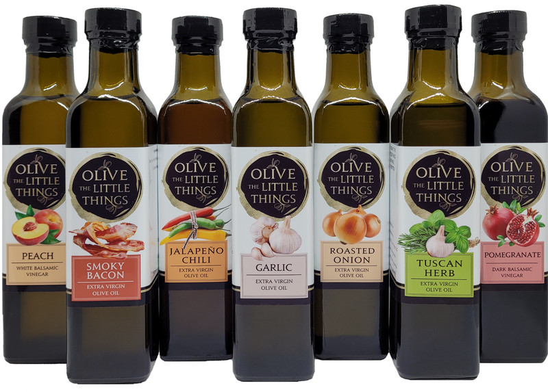 Premium Flavor-Infused Extra Virgin Olive Oil – 250ml – 13 Flavors!
