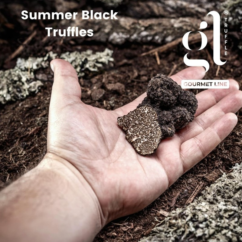 Whole Black Summer Truffle, 35 gm (1.2 oz) Preserved Truffles, Premium Selected gallery