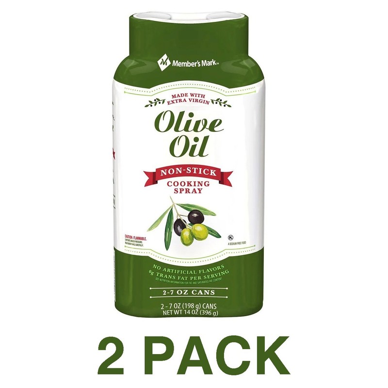 MEMBER’S MARK Olive Oil Cooking Spray – Extra Virgin – 2 PACK