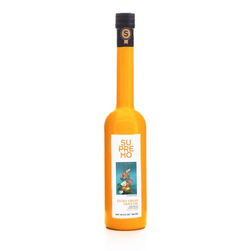 SUPREMO Hojiblanca Extra Virgin Olive Oil – Premium Cold-Pressed Spanish Oliv…