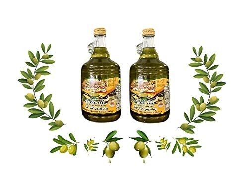 Premium Extra Virgin Olive Oil Product of Lebanon – Two Bottles – 25.59oz/750ml