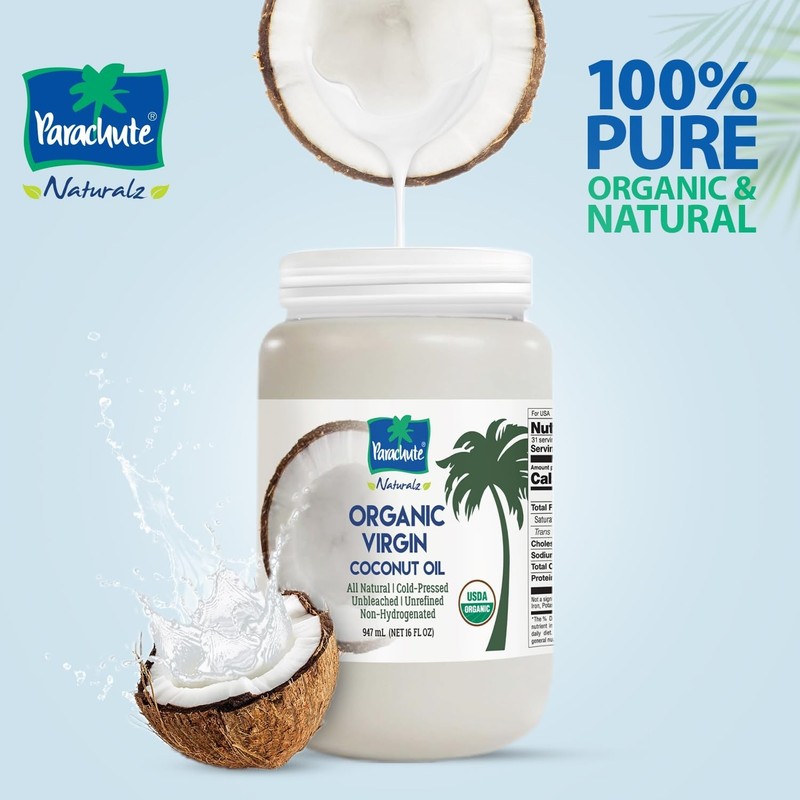 Naturalz Coconut Oil | USDA Certified | Non-Hydrogenated gallery