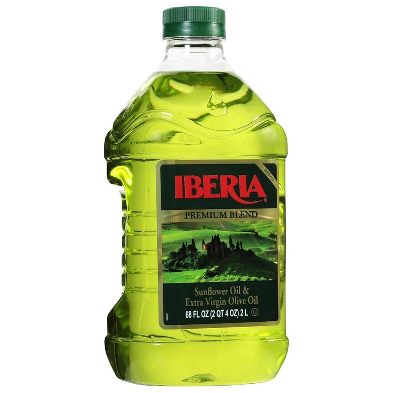 Natural 68 Fl Oz Extra Virgin Olive Oil & Sunflower Oil Blend for Gourmet Dishes gallery