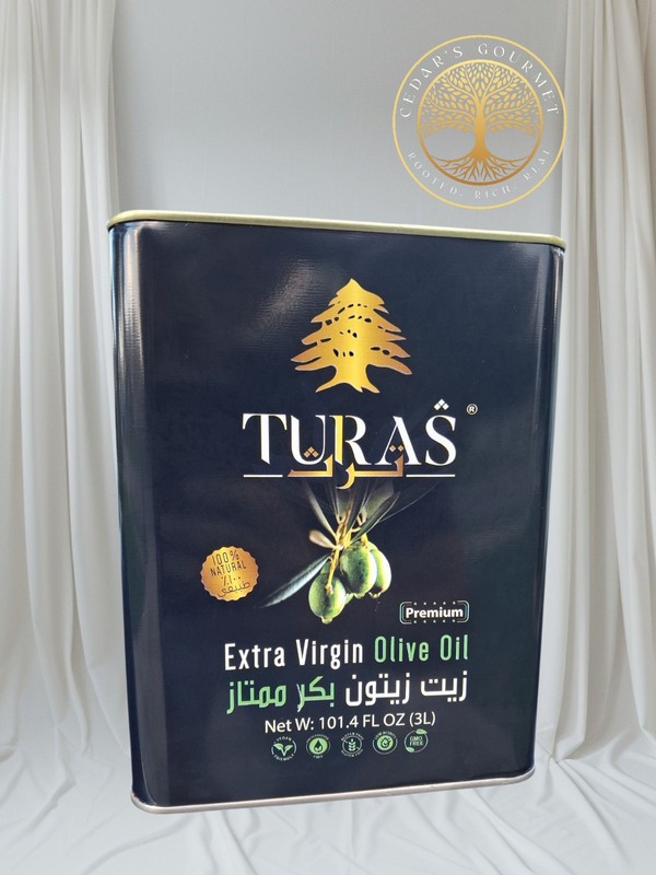 Lebanese Extra Virgin Olive Oil, 101.4 Fl Oz