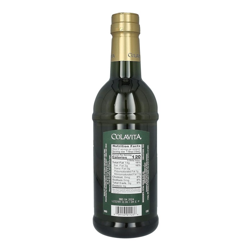 Extra Virgin Olive Oil 34 Oz Bottle Italian Cold Pressed Cooking Oil gallery