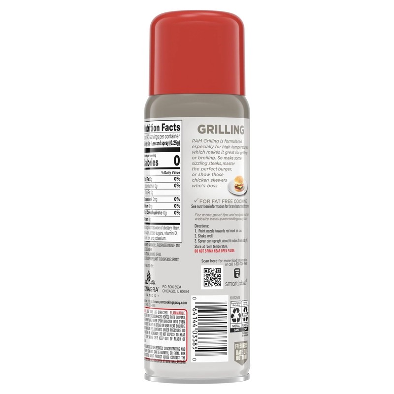 PAM High Temperature Grilling Spray 5 Ounce Pack of 2 Non Stick Cooking Spray gallery
