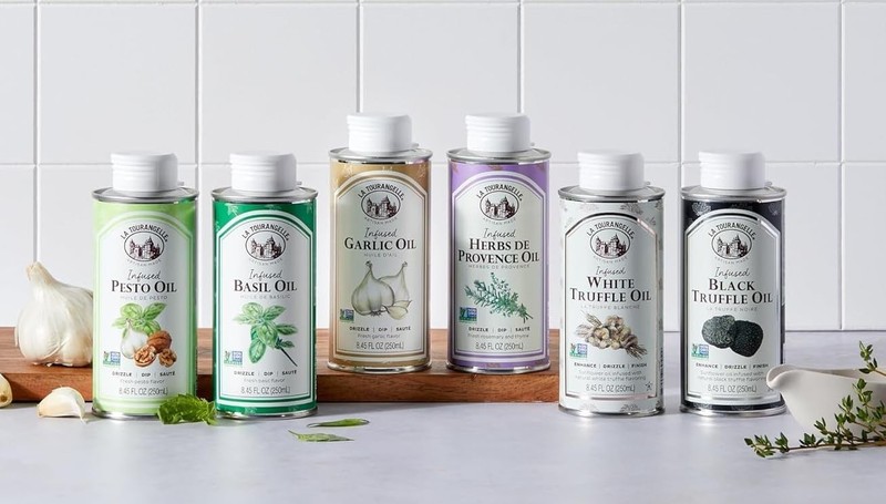La Tourangelle, White Truffle Oil & Black Truffle Oil Set, Complex Gourmet Ea... gallery