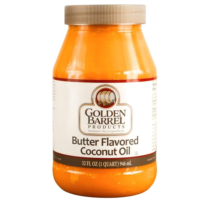 Butter Flavored Coconut Oil 32 oz.