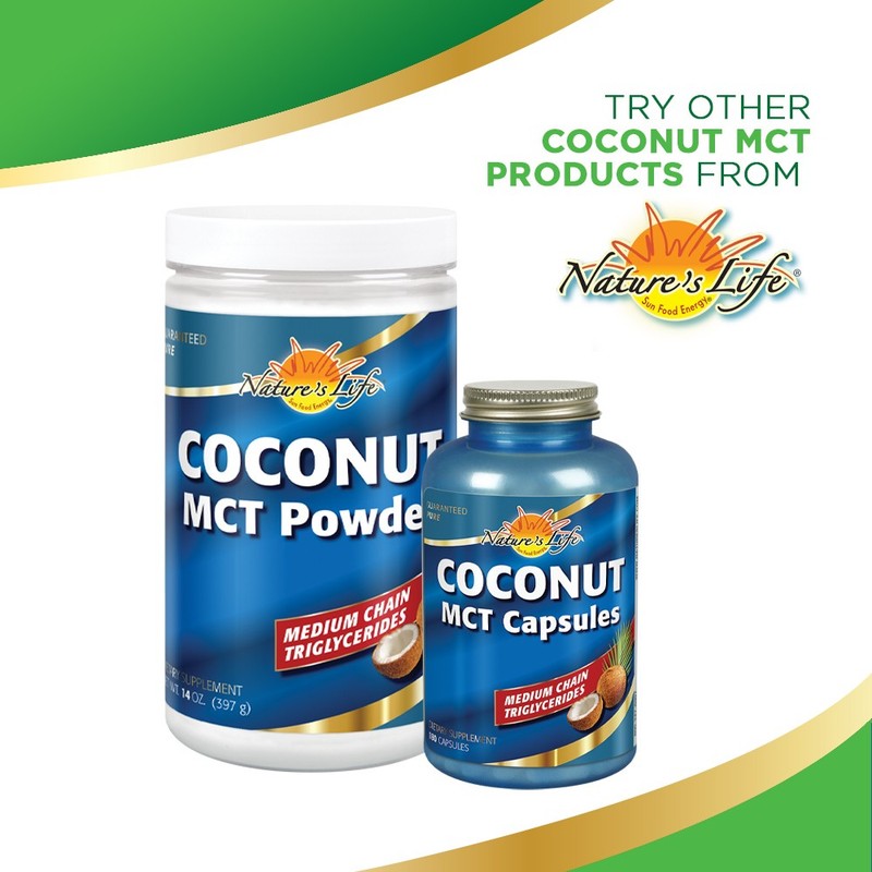 Nature's Life Liquid Coconut MCT Oil, Vegetarian | 12oz, 24 Serv. gallery
