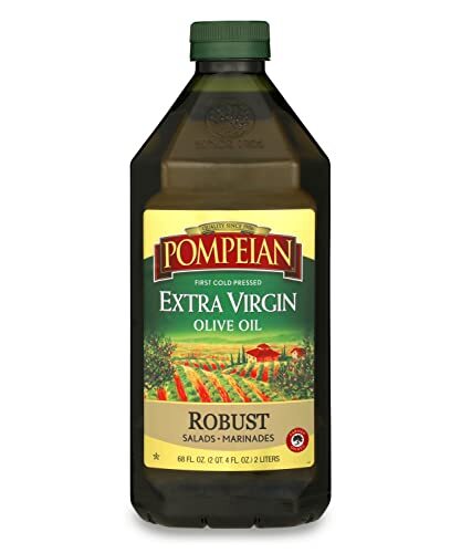 Pompeian Robust Extra Virgin Olive Oil, First Cold Pressed, 68 FL. OZ.