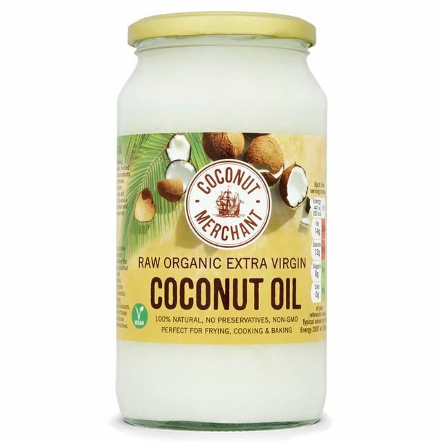 Coconut Merchant Raw Organic Extra Virgin Coconut Oil - 1L (33.81fl oz)