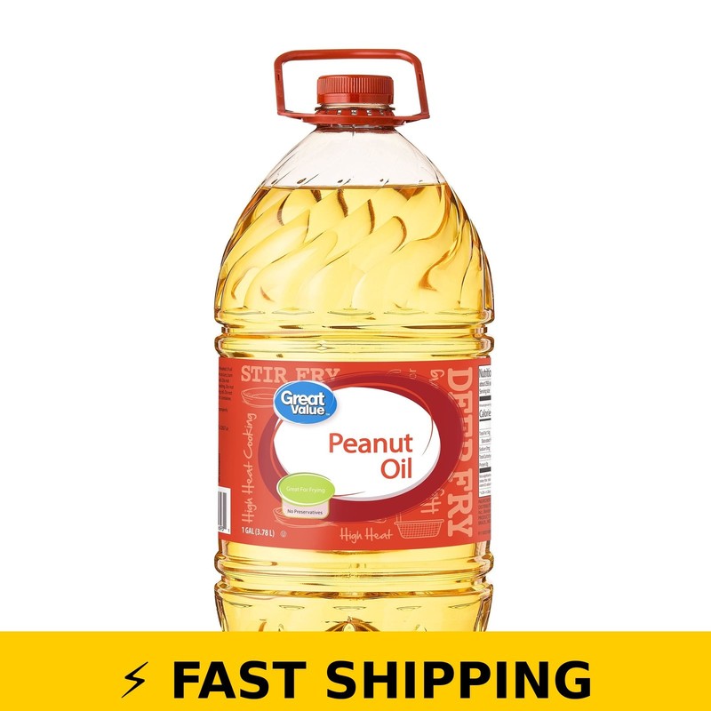 Great Value Peanut Oil 1 Gallon – Heart Healthy & Versatile