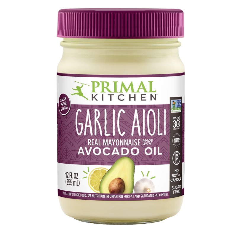 Primal Kitchen Garlic Aioli Mayo 12 Oz