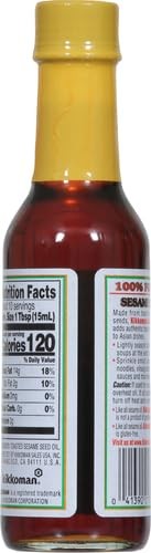 Kikkoman 100 Pure Sesame Oil 5 Fl Oz Delicious For Dressings Marinades Dips gallery