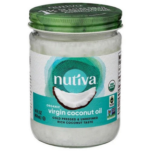 Organic Extra Virgin Coconut Oil 14 Oz By Nutiva