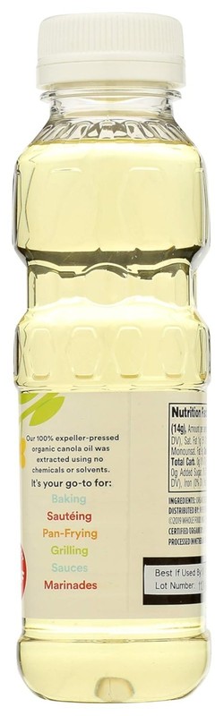 Light and Neutral Organic Canola Oil, 16 Fl Oz - High Heat Cooking Essential gallery