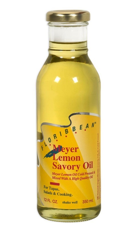 FLORIBBEAN Meyer Lemon Savory – High Quality Canola Oil and Meyer Lemon Oil 12oz