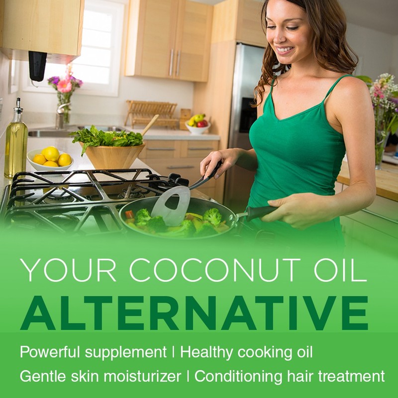 Nature's Life Liquid Coconut MCT Oil, Vegetarian | 12oz, 24 Serv. gallery