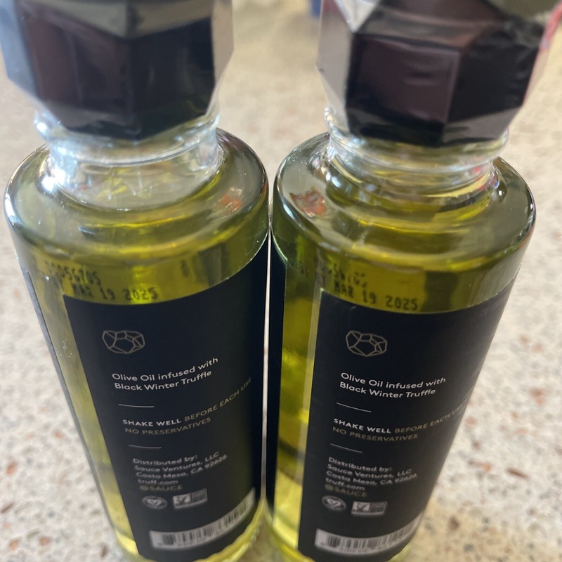 TRUFF Black Truffle Oil - Black Truffle Infused Olive Oil - 2 BOTTLES 6 OZ EACH gallery