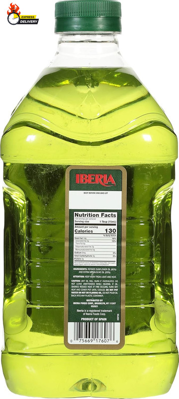 Premium Blend, Sunflower Oil & Extra Virgin Olive Oil, High Heat Frying, 68 Fl O gallery