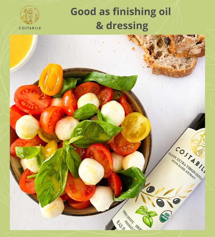 Basil Olive Oil Organic from Puglia, Italy. Basil Infused Extra Virgin Olive ... gallery