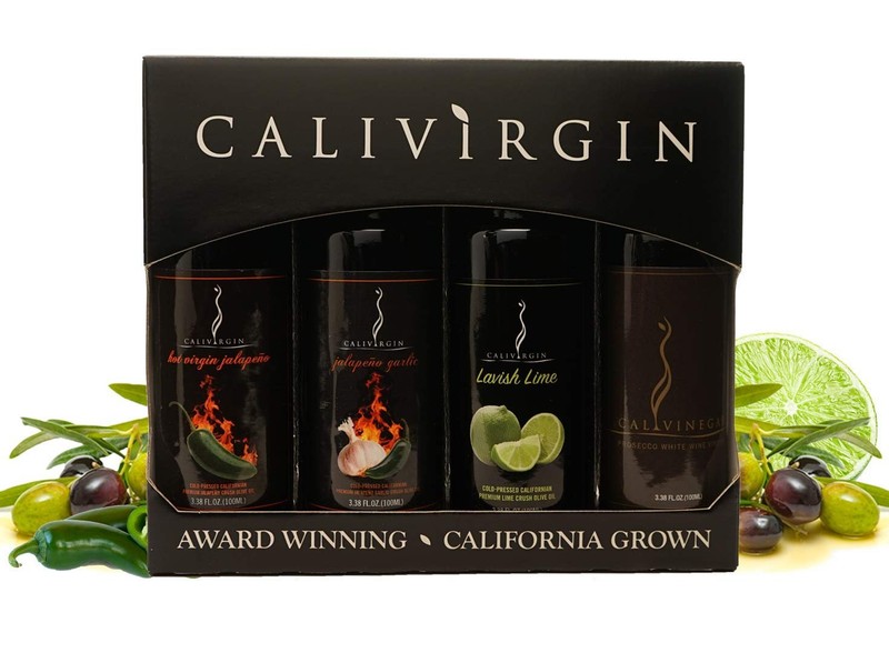 Calivirgin Olive Oil & Balsamic Vinegar Spicy Gift Set