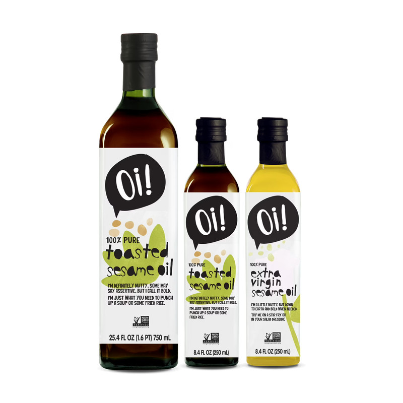 Oi! Toasted Pure Sesame Oil 250 ml gallery