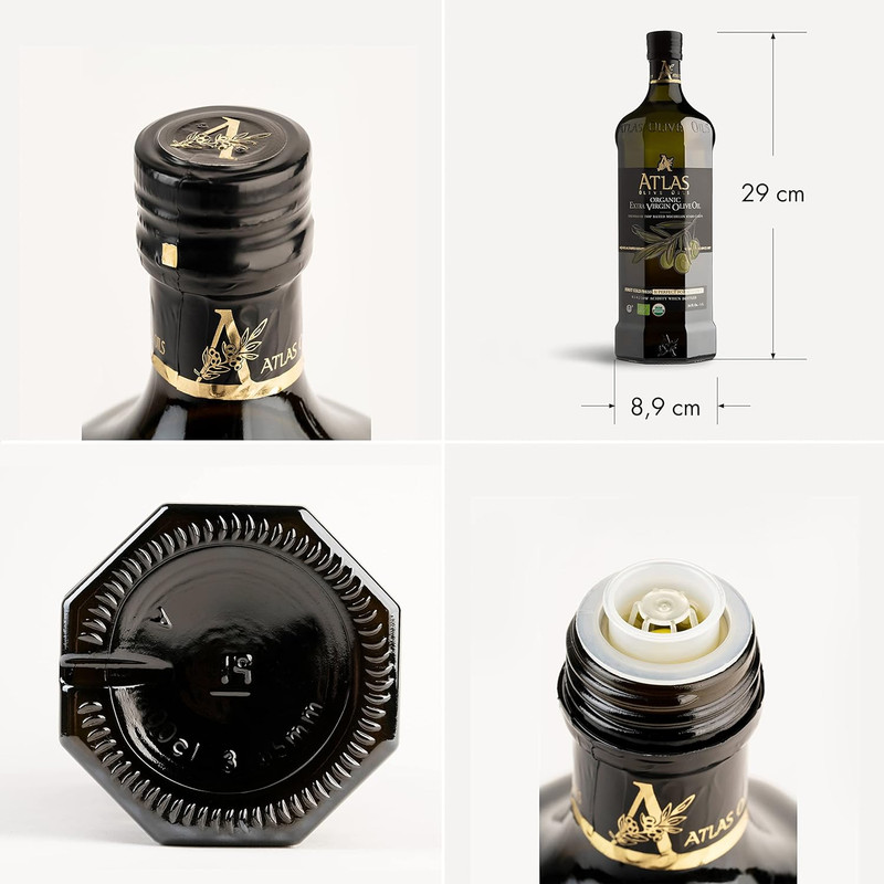 Atlas 1 LT Cold Press Extra Virgin Olive Oil with Polyphenol Rich from Morocco | gallery