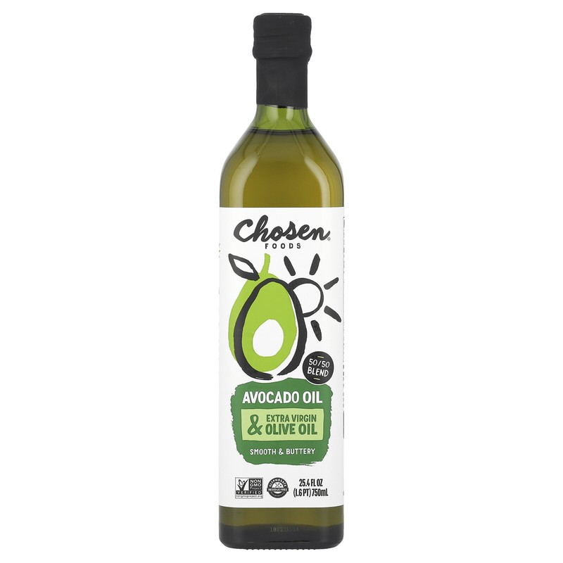 Avocado Oil & Extra Virgin Olive Oil, 25.4 fl oz (750 ml)