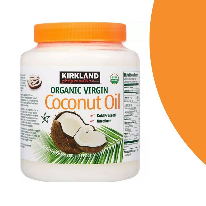 Kirkland Signature, Organic Virgin Coconut Oil, 84 fl oz