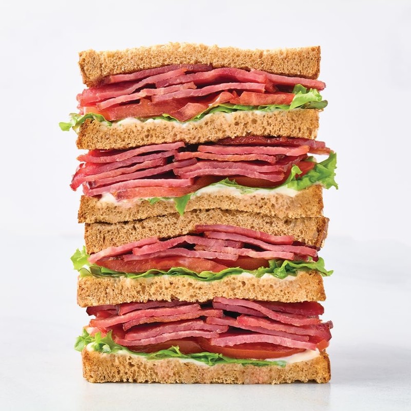Godshall's 3oz Fully Cooked Uncured Turkey Bacon, 6pk gallery