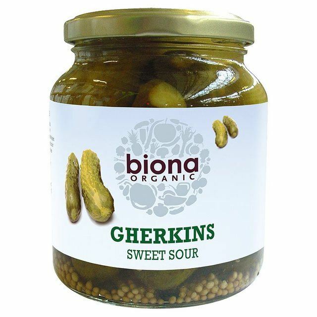Biona Organic Gherkins - 350g (0.77lbs)