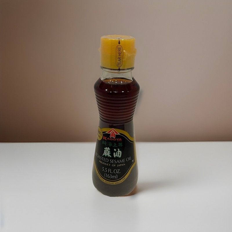 Authentic Japanese Pure Sesame Oil – 5.5oz for Gourmet Seasoning & Dressings