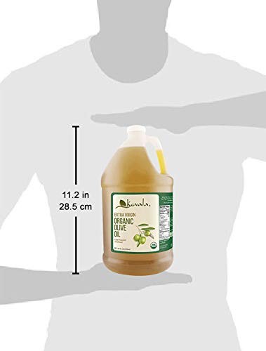 Kevala Extra Virgin Organic Olive Oil Gluten-Free and Cholesterol-Free Oil 128oz gallery