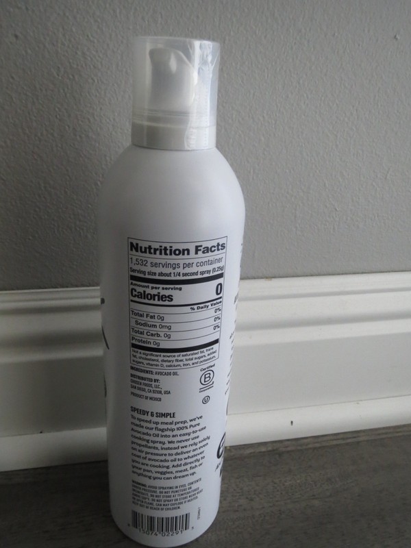 Chosen Foods 100% Pure Avocado Oil Spray 13.5 oz, Exp 10/28/26, New gallery